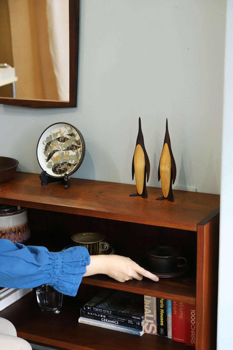 Wooden Penguin Figure Danish Vintage/デンマークヴィンテージ ペンギン 木製オブジェ 置物 北欧雑貨