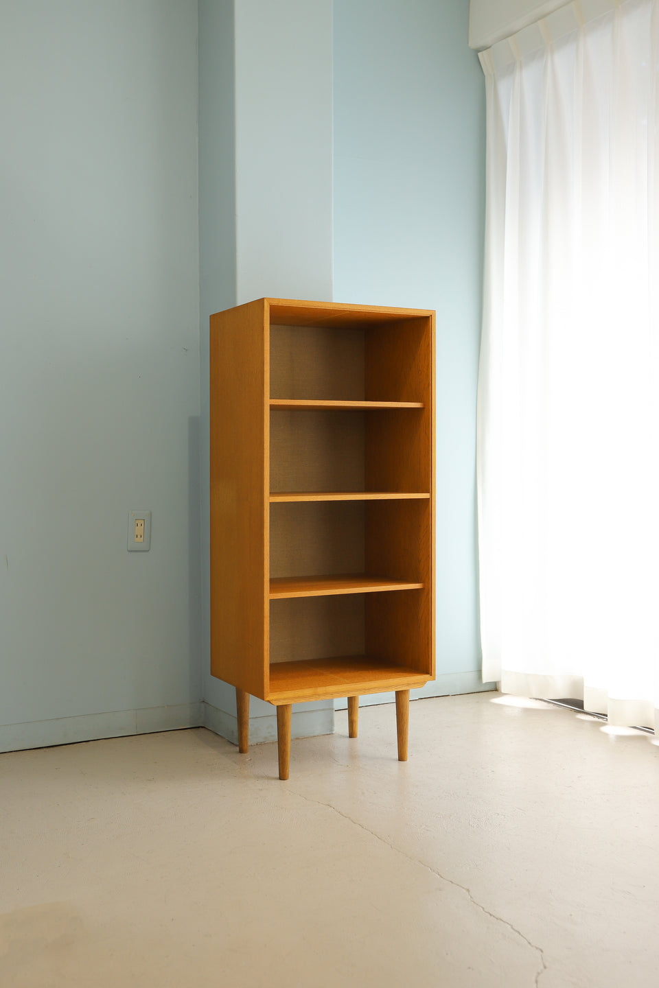 Oakwood Cabinet Bookcase Shelf HG Møbler Danish Vintage/デンマークヴィンテージ HGモブラー キャビネット ブックケース シェルフ 収納 北欧インテリア