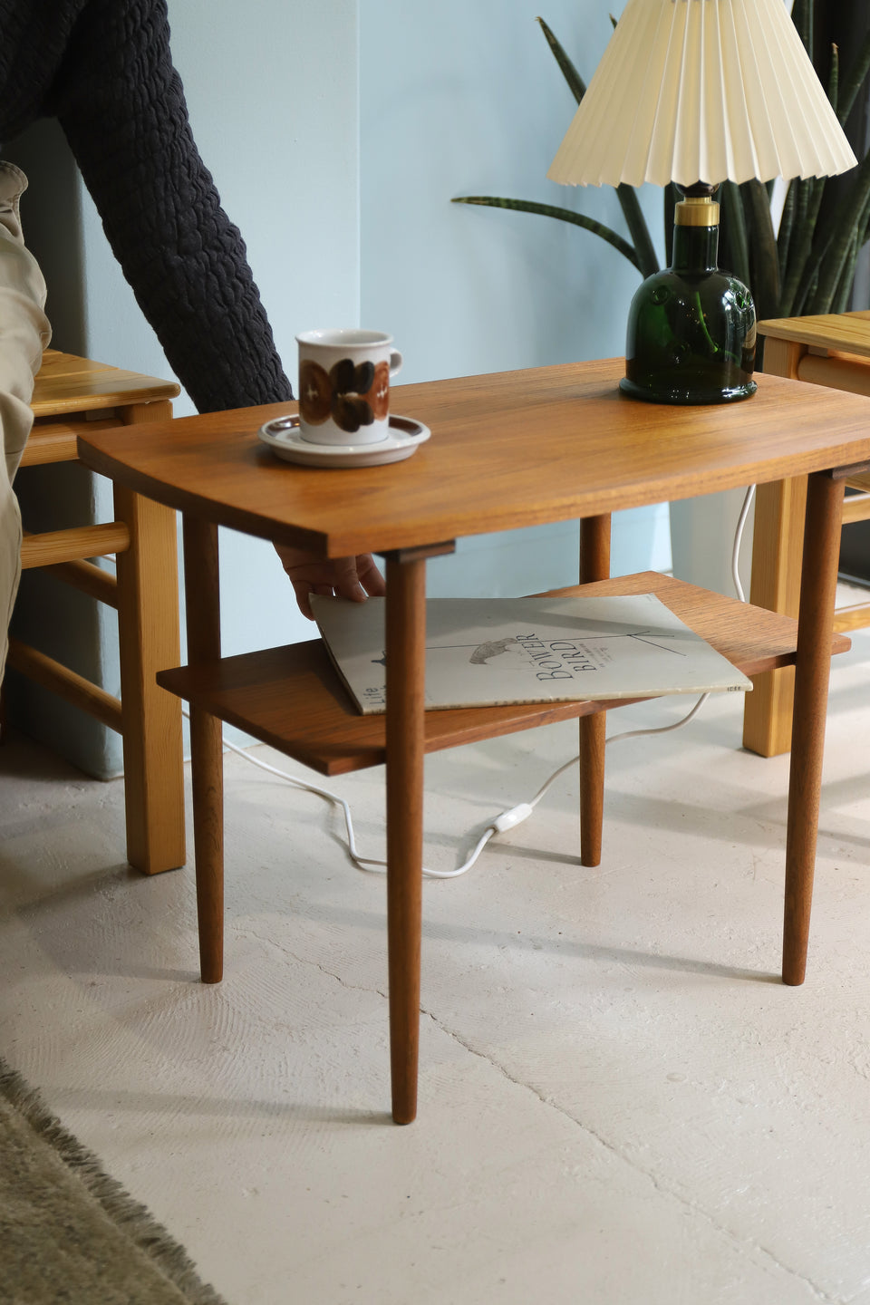 Danish Vintage Side Table Teakwood/デンマークヴィンテージ サイドテーブル チーク材 北欧家具