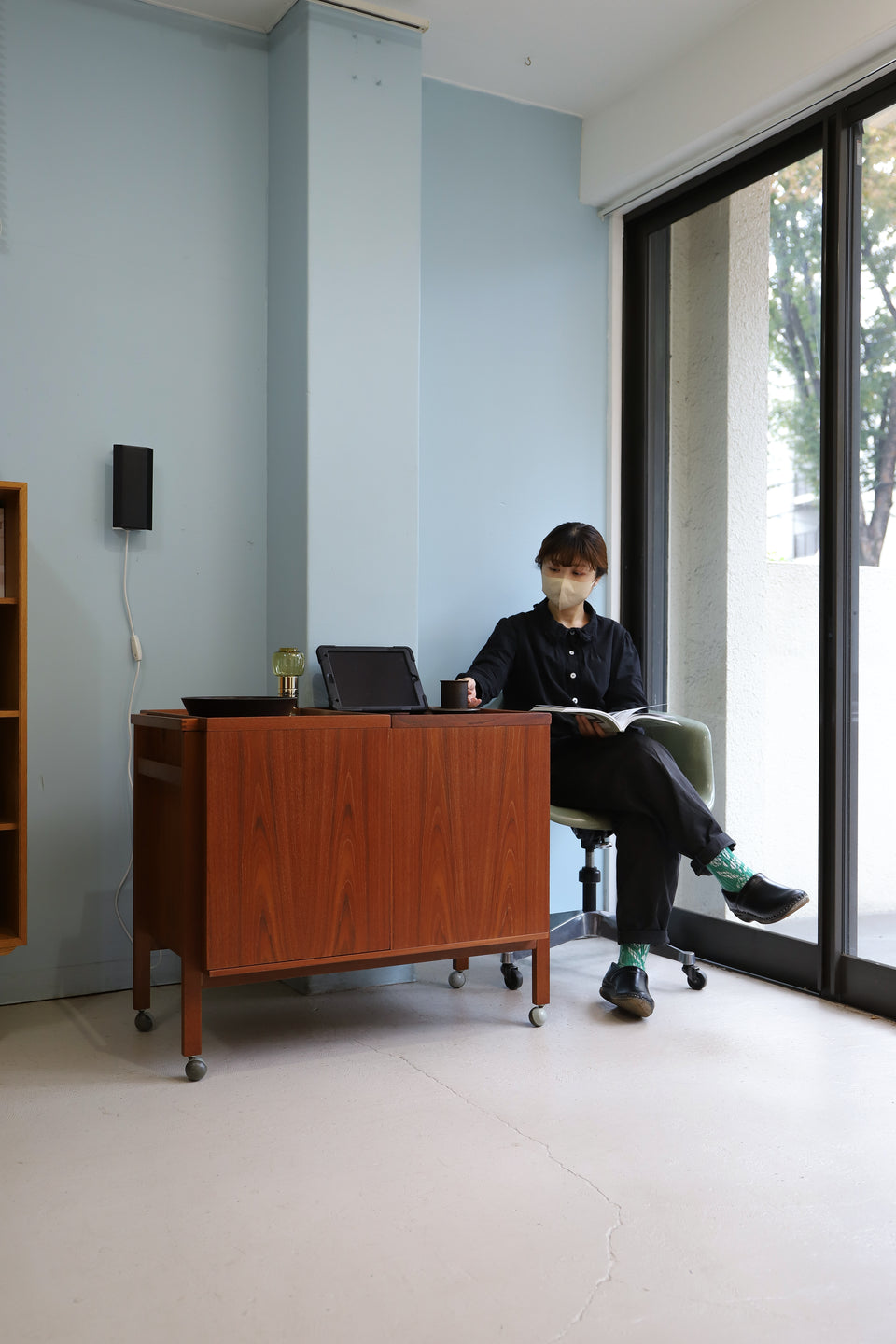 Danish Vintage Vantinge Møbelindustri Side Board Cabinet Trolley/デンマークヴィンテージ サイドボードキャビネット トロリー 北欧家具