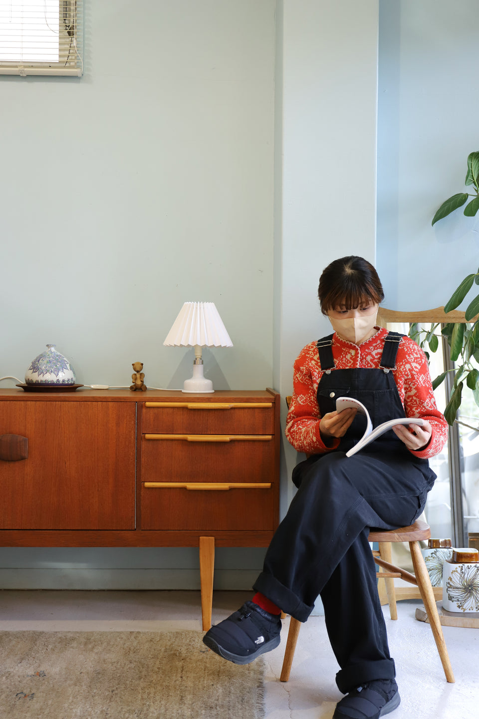Vintage Holmegaard Table Lamp Camilla/ホルムガード テーブルランプ カミラ シセ・ヴェアナー デンマーク ヴィンテージ 北欧