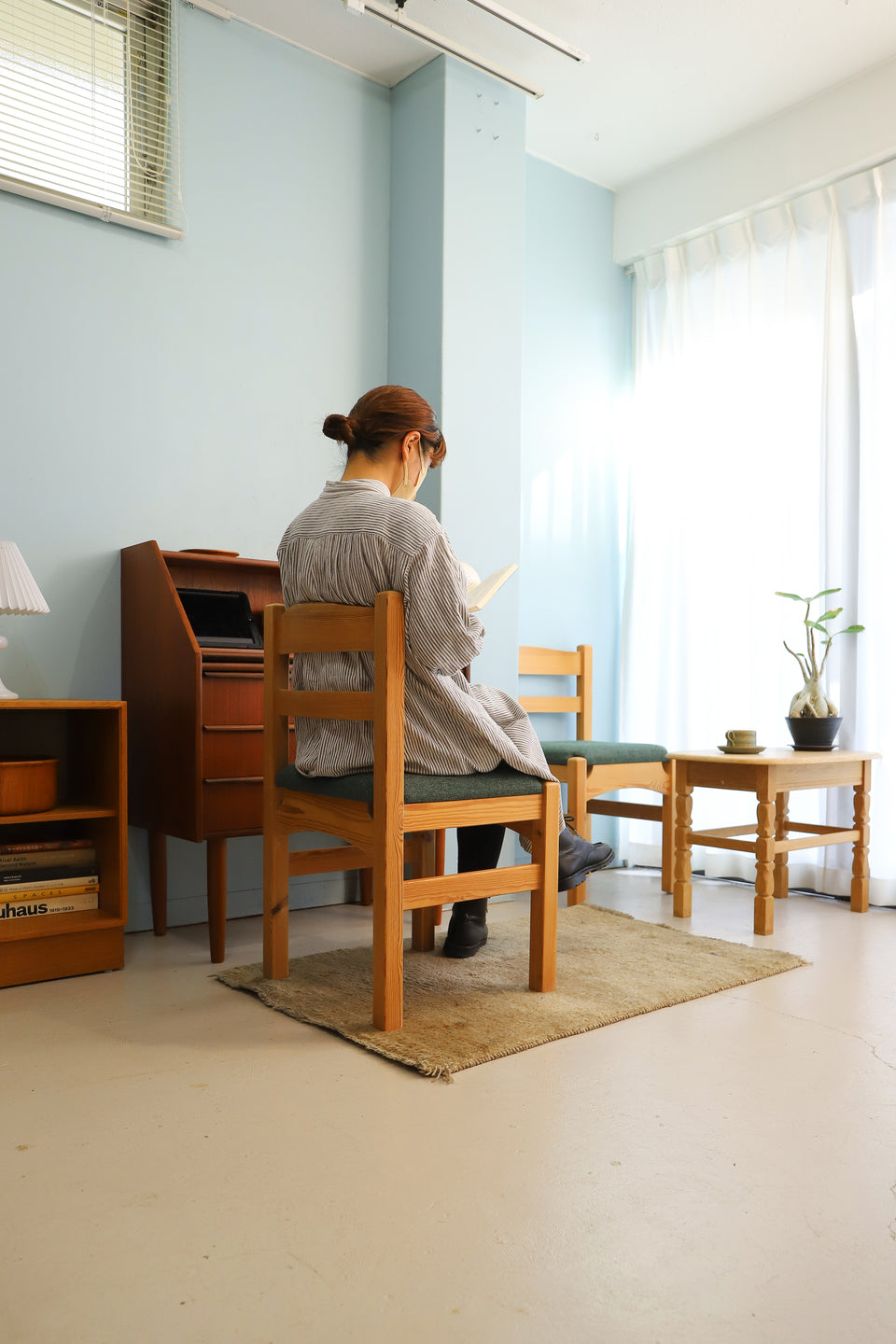 Pinewood Dining Chair Danish Vintage/デンマークヴィンテージ ダイニングチェア パイン材 椅子 北欧家具