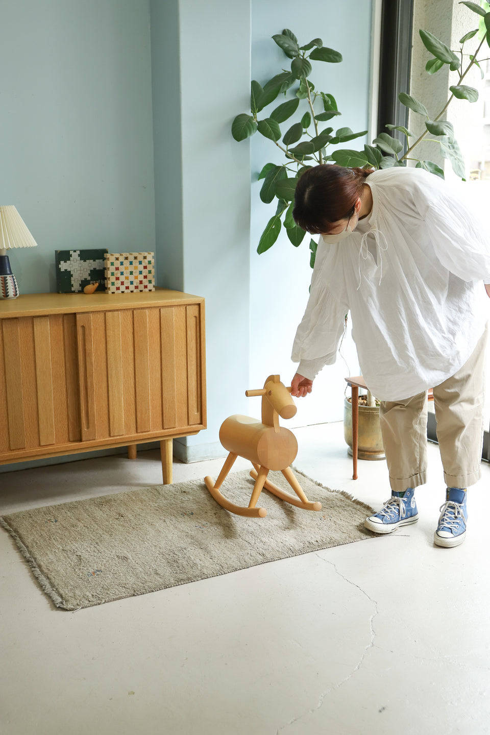 O&M Design “Mokuba” Rocking Horse/O&Mデザイン 木馬 ロッキングホース
