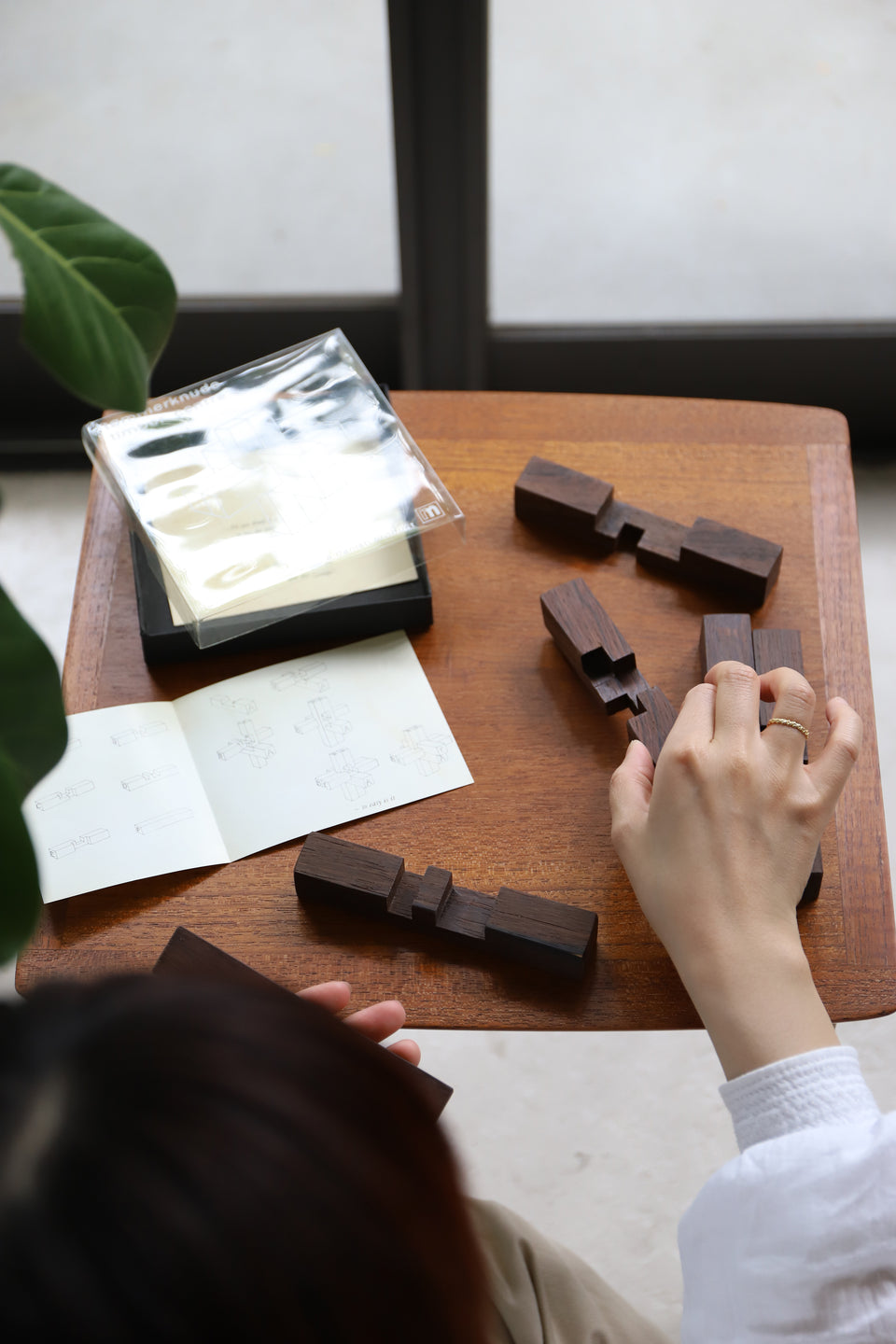 Vintage Wooden Puzzle Building Blocks/ヴィンテージ 木製パズル 積み木 玩具