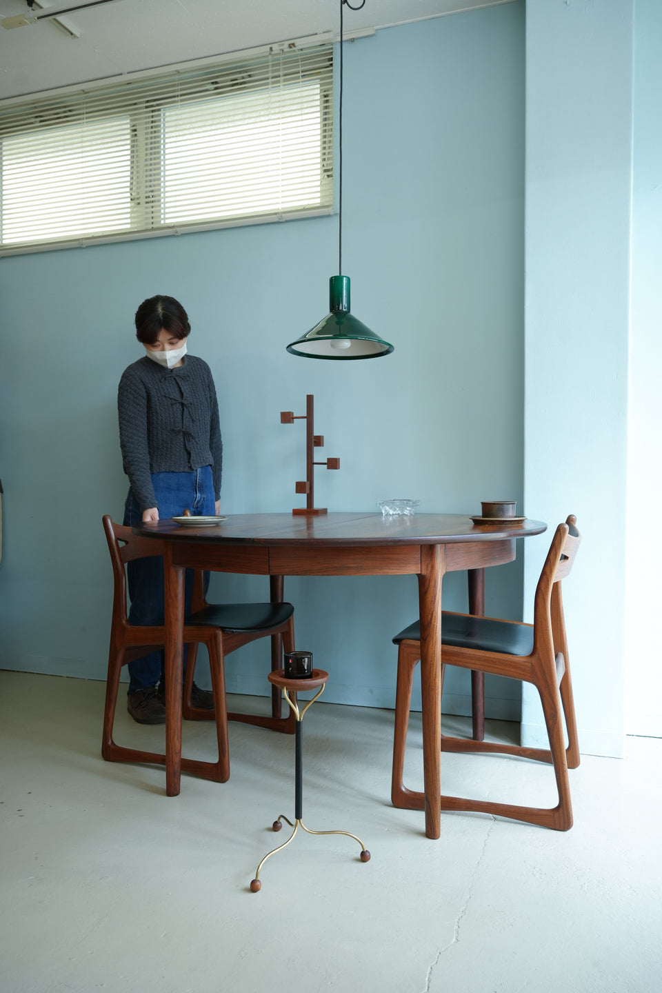 Norway Vintage Bruksbo Darby Extension Dining Table Torbjørn Afdal/ノルウェーヴィンテージ ブルクスボ エクステンションダイニングテーブル トールビョルン・アフダル ローズウッド材