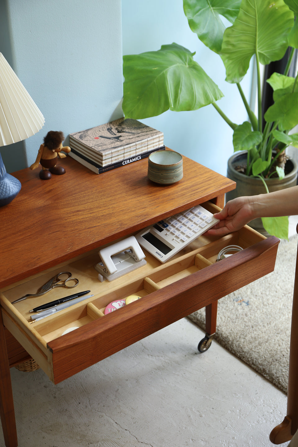 Sewing Wagon Table Danish Vintage/デンマークヴィンテージ ソーイングワゴン サイドテーブル 北欧家具