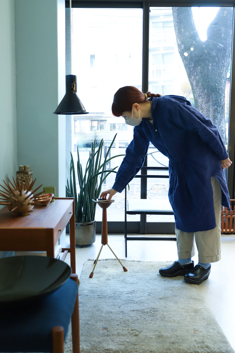 Teakwood Stand Danish Vintage/デンマークヴィンテージ スタンド チーク材 小物入れ 北欧インテリア