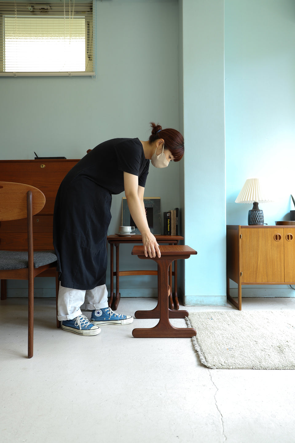 UK Vintage G-PLAN Fresco Nesting Table/イギリスヴィンテージ ジープラン ネストテーブル フレスコ サイドテーブル