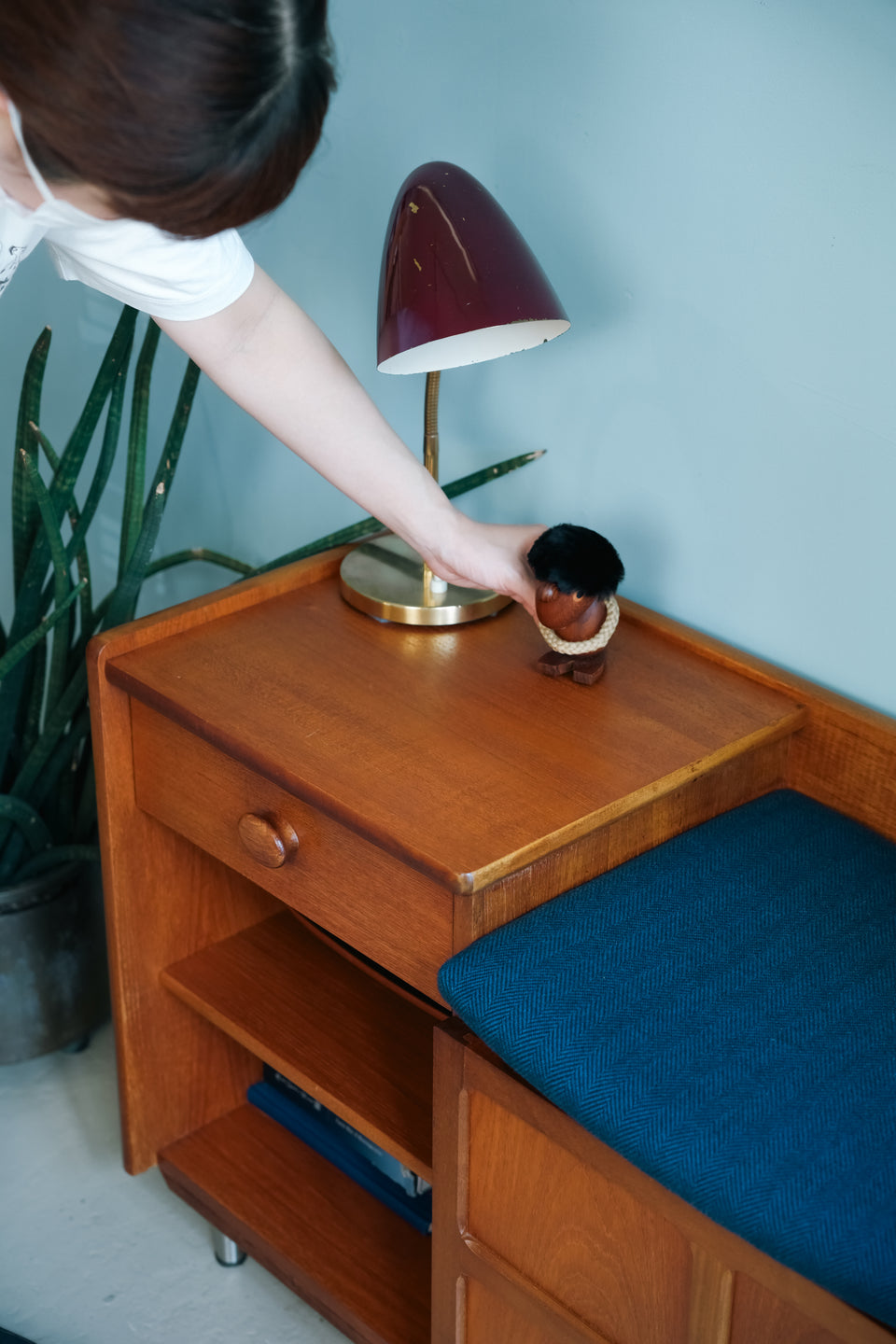 UK Vintage Nathan Telephone Bench/イギリスヴィンテージ ネイサン テレフォンベンチ