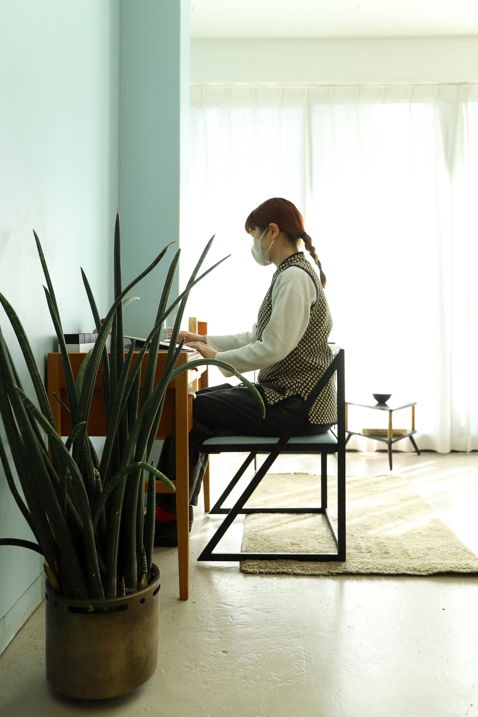 Vintage Iron Chair Postmodern Design/ヴィンテージ アイアンチェア ポストモダンデザイン