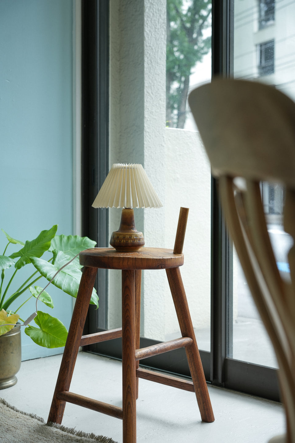 Vintage Soholm Table Lamp Model 1217 Brown/テーブルランプ スーホルム ブルー デンマークヴィンテージ 照明 北欧インテリア