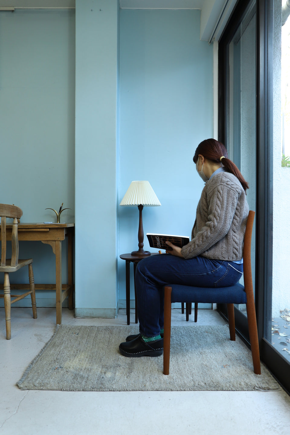 Wooden Table Lamp Laura Ashley/木製テーブルランプ 間接照明 ローラアシュレイ