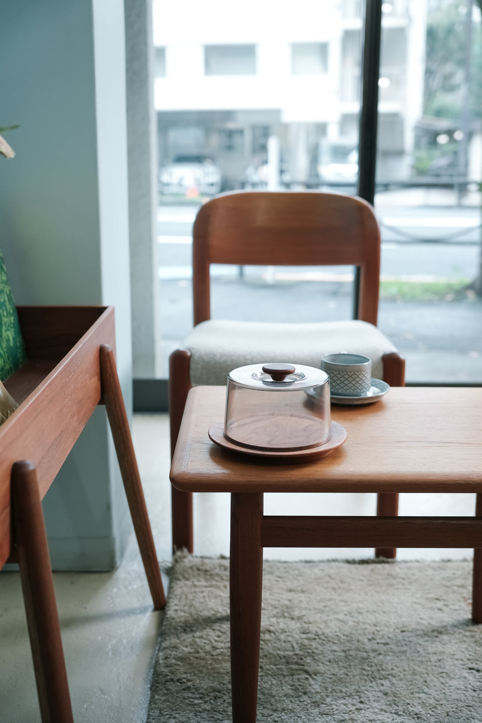 Danish Vintage Liithje Cheese Dome/デンマークヴィンテージ チーズドーム チーク材