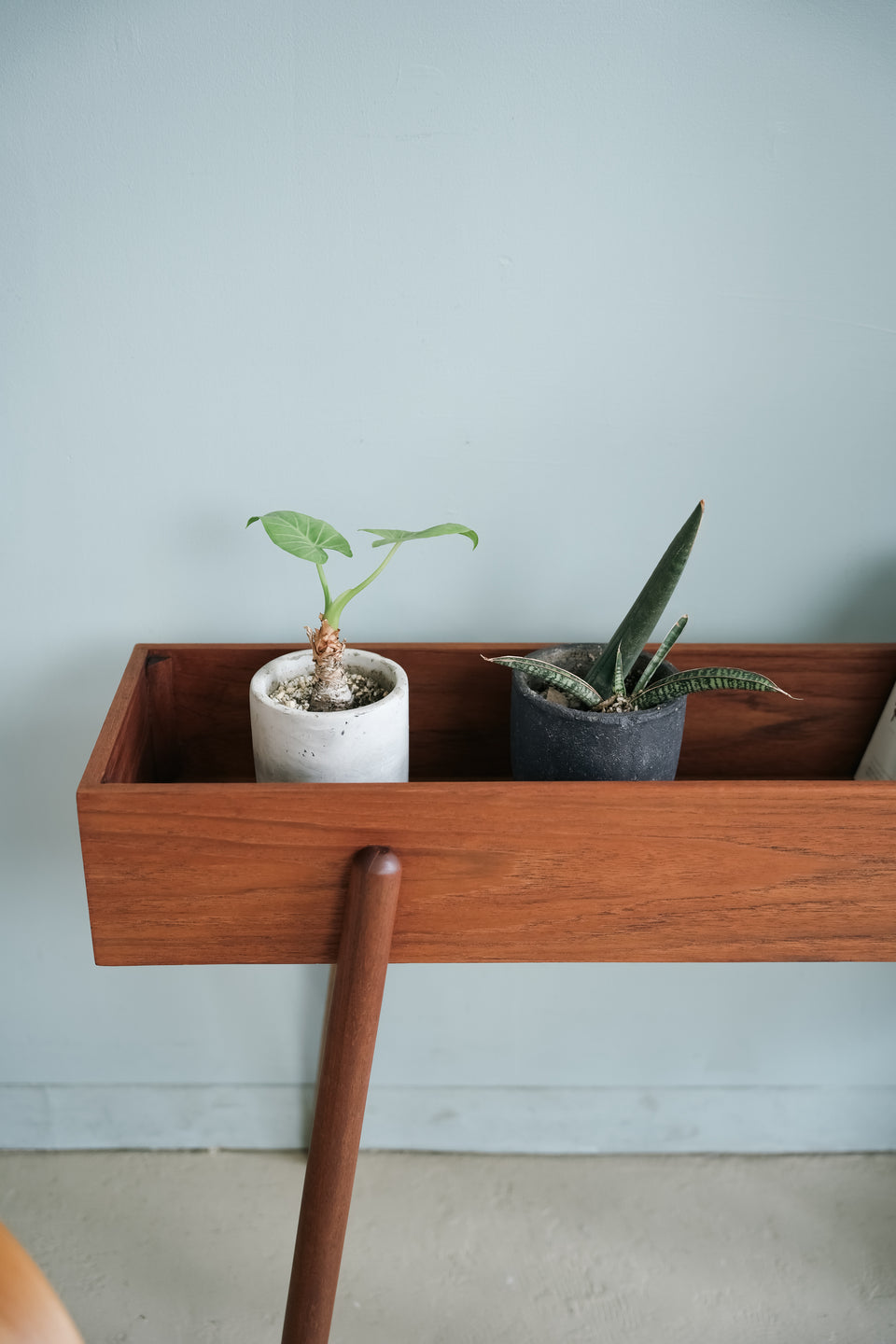 Danish Vintage Teakwood Planter Stand/デンマークヴィンテージ プランタースタンド チーク材