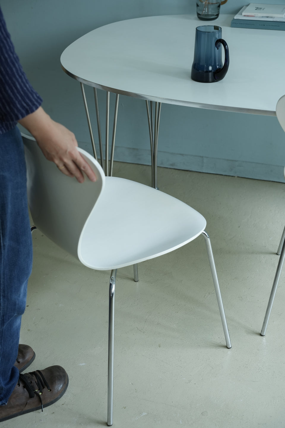 Fritz Hansen Series 7 Chair White Arne Jacobsen Vintage/フリッツハンセン セブンチェア ラッカーホワイト アルネ・ヤコブセン