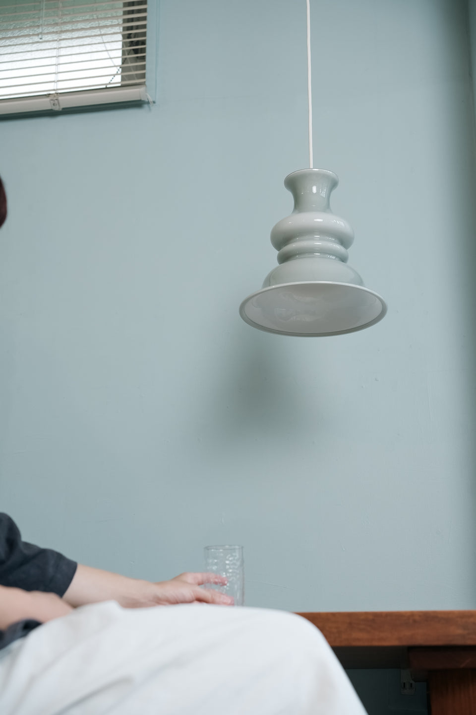 Holmegaard Bibliotek Pendant Light Gray/ホルムガード ペンダントライト シセ・ヴェアナー ヴィンテージ