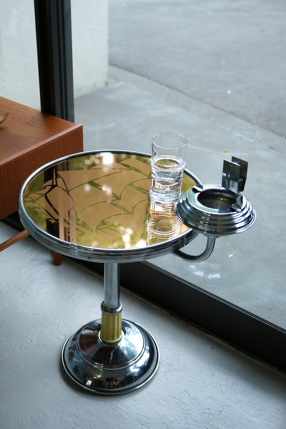 Art Deco Style Vintage Smokers Side Table/アール・デコスタイル ヴィンテージ サイドテーブル