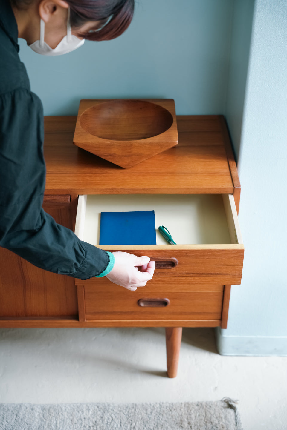 Asljunga Mobelfabrik Sideboard Swedish Vintage/スウェーデンヴィンテージ サイドボード チーク材
