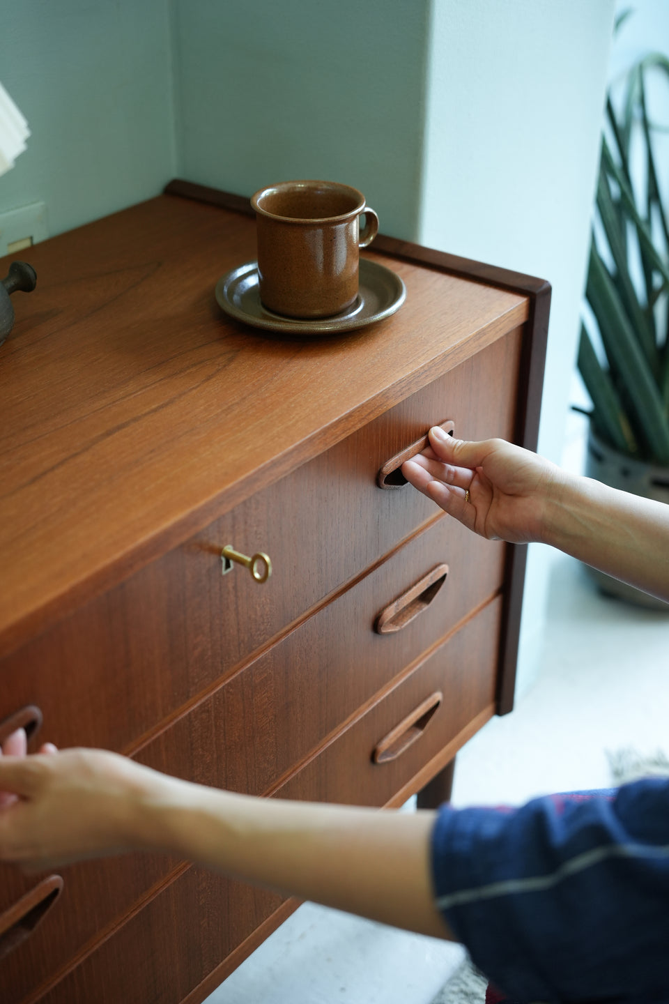 B. Groth Møbelfabrik 3drawer Chest Danish Vintage/デンマークヴィンテージ 3段チェスト 北欧家具