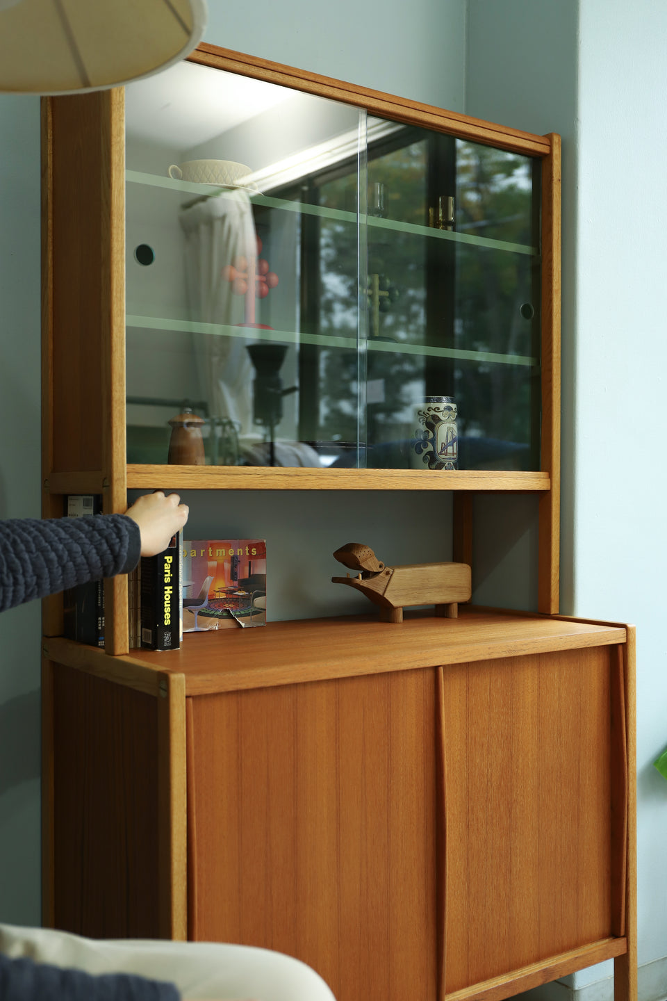 Bodafors Glass Cabinet Shelf Swedish Vintage/スウェーデンヴィンテージ ボダフォース ガラスキャビネット シェルフ 北欧家具