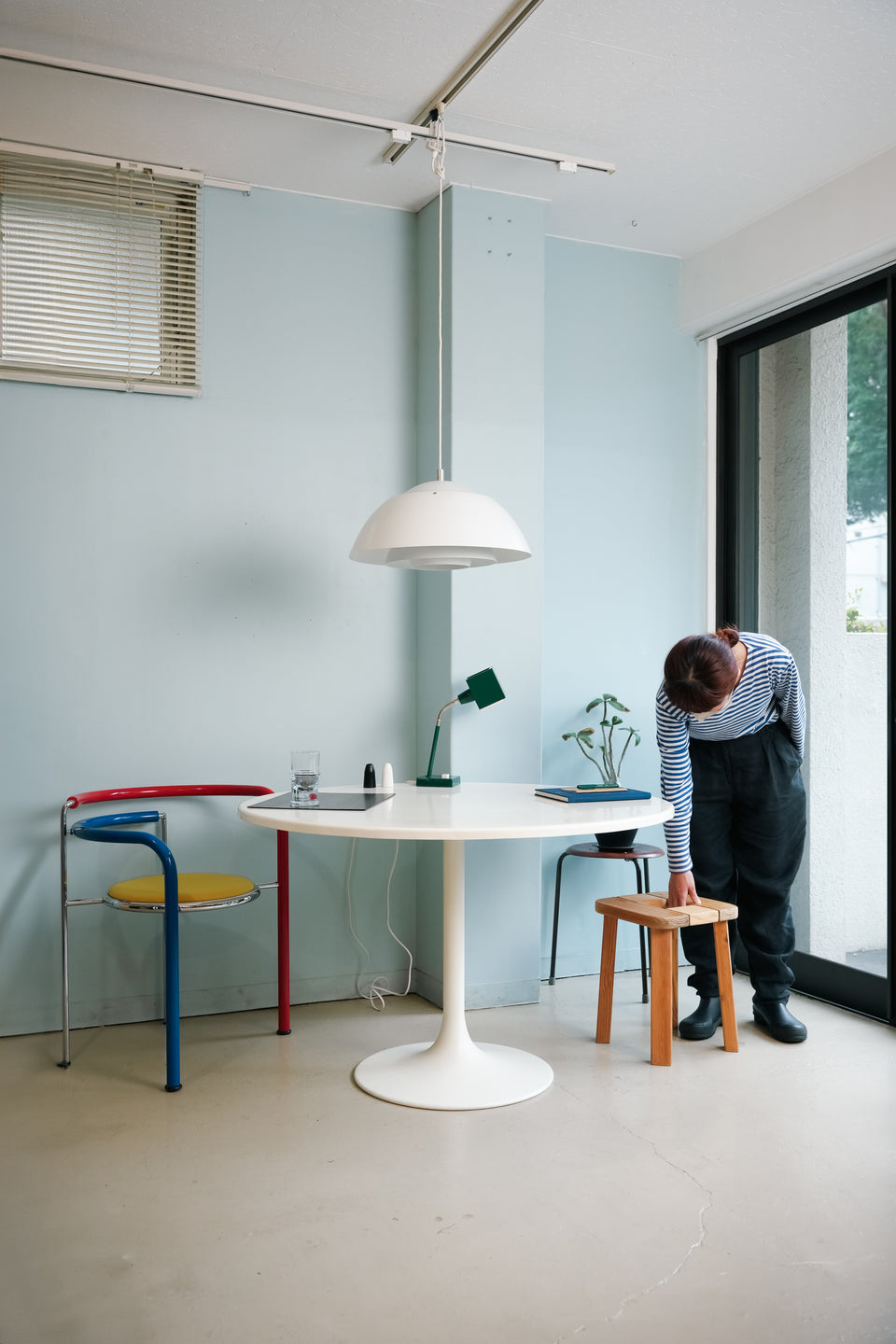Borje Johanson Round Dining Table/スウェーデンヴィンテージ ラウンドダイニングテーブル