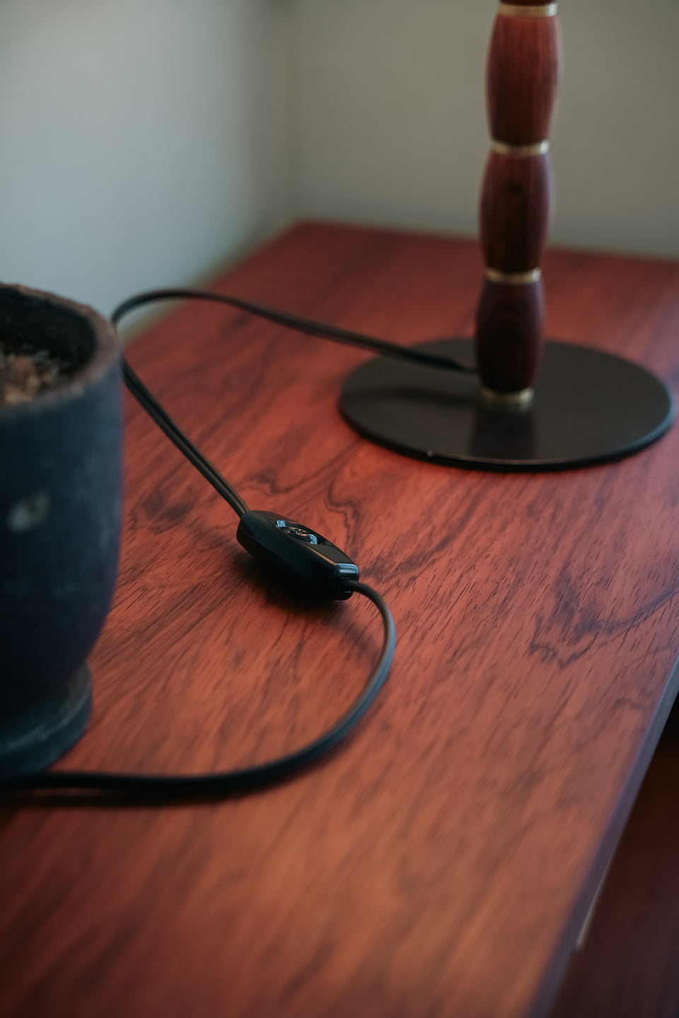 Rosewood Table Lamp Danish Vintage/デンマークヴィンテージ テーブルランプ ローズウッド材 照明 北欧インテリア