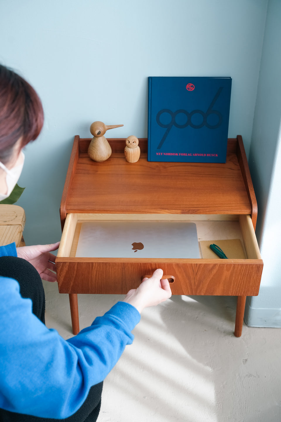 Teak Side Chest Table Danish Vintage/デンマークヴィンテージ サイドチェストテーブル チーク材 北欧家具