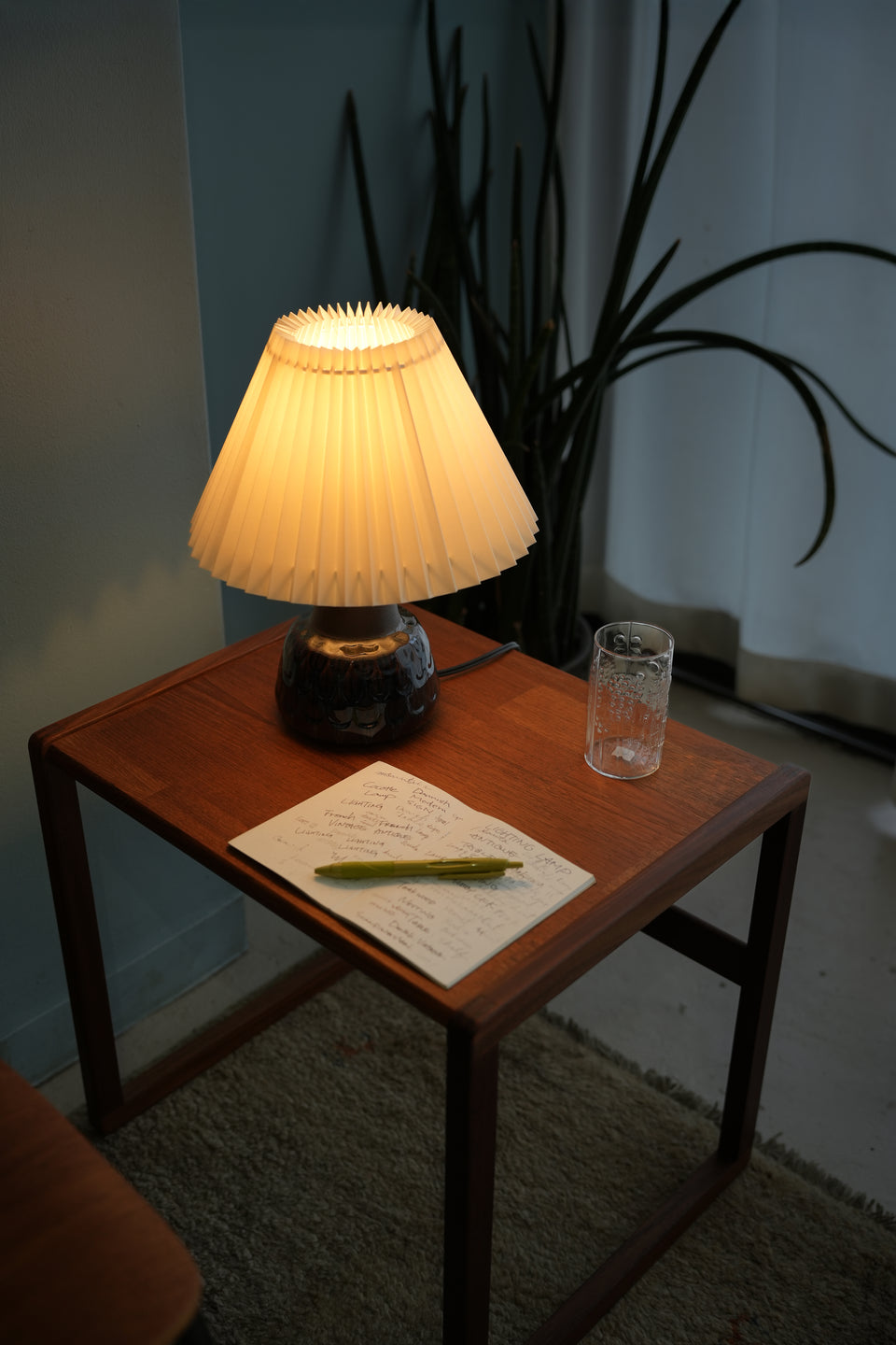 Einar Johansen Table Lamp Model 1015 Vintage Søholm/エイナー・ヨハンセン テーブルランプ スーホルム 間接照明 北欧インテリア デンマークヴィンテージ