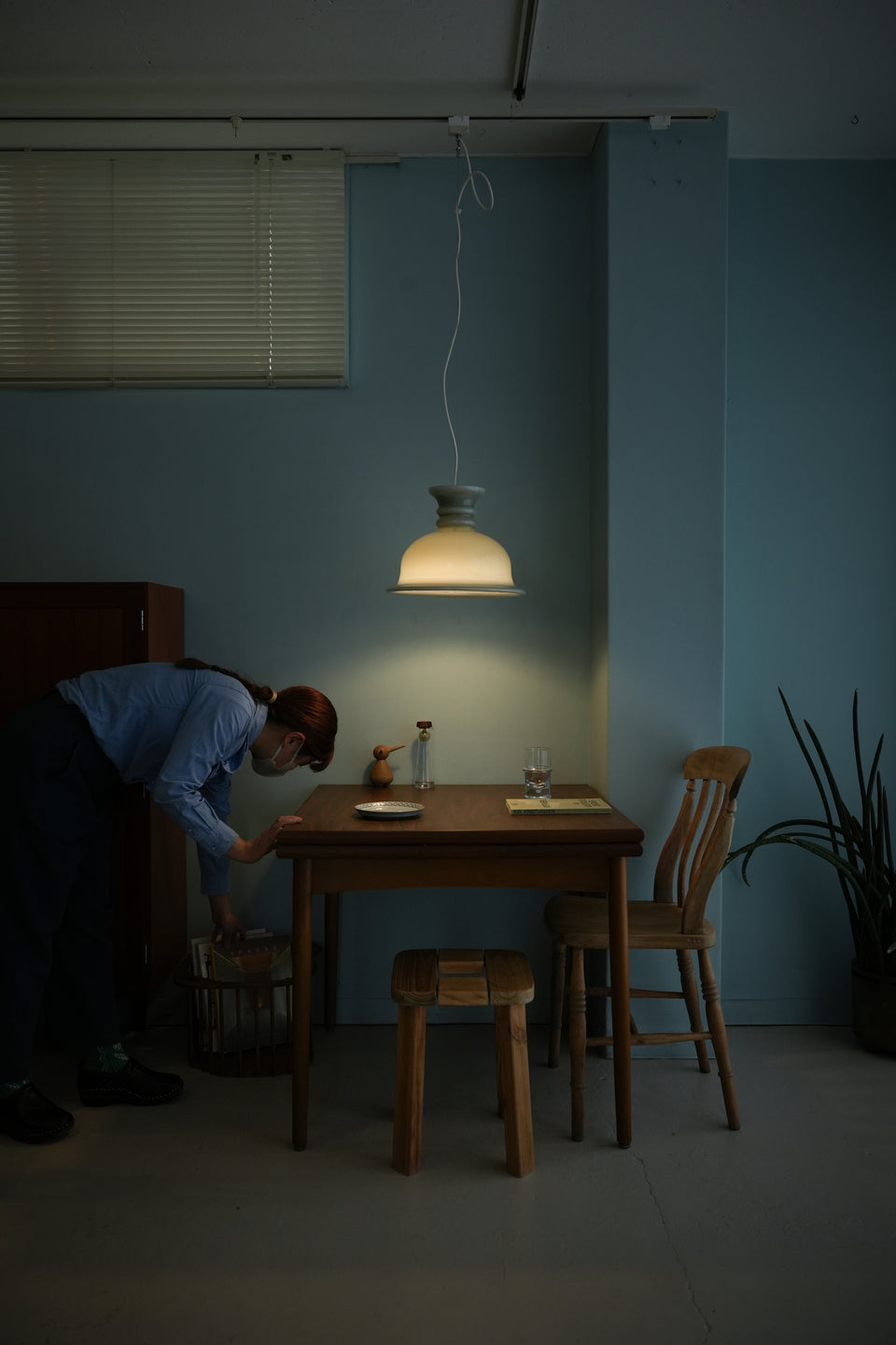 Holmegaard “Kro” Gray large Pendant Light Sidse Werner/ホルムガード 照明 ペンダントライト シセ・ヴェアナー デンマークヴィンテージ