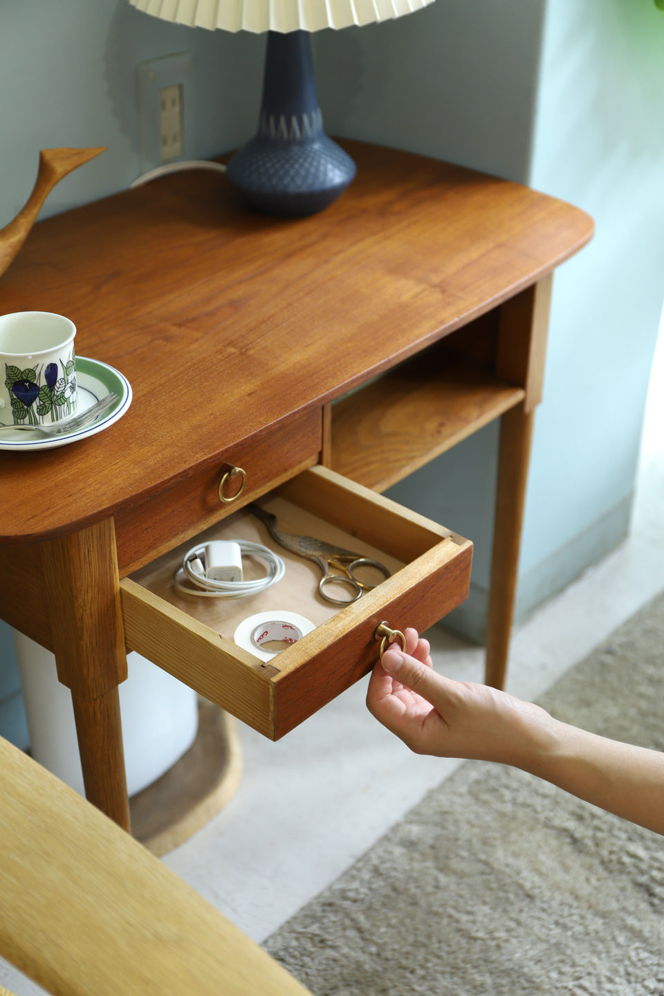Danish Vintage Harald Nielsen Console Desk Korinth Mobelfabrik/デンマークヴィンテージ コンソールデスク ハロルド・ニールセン 北欧家具