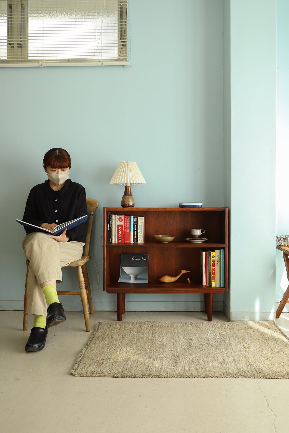 Danish Vintage Small Bookcase Rosewood/デンマークヴィンテージ スモールブックケース ローズウッド 本棚 北欧家具