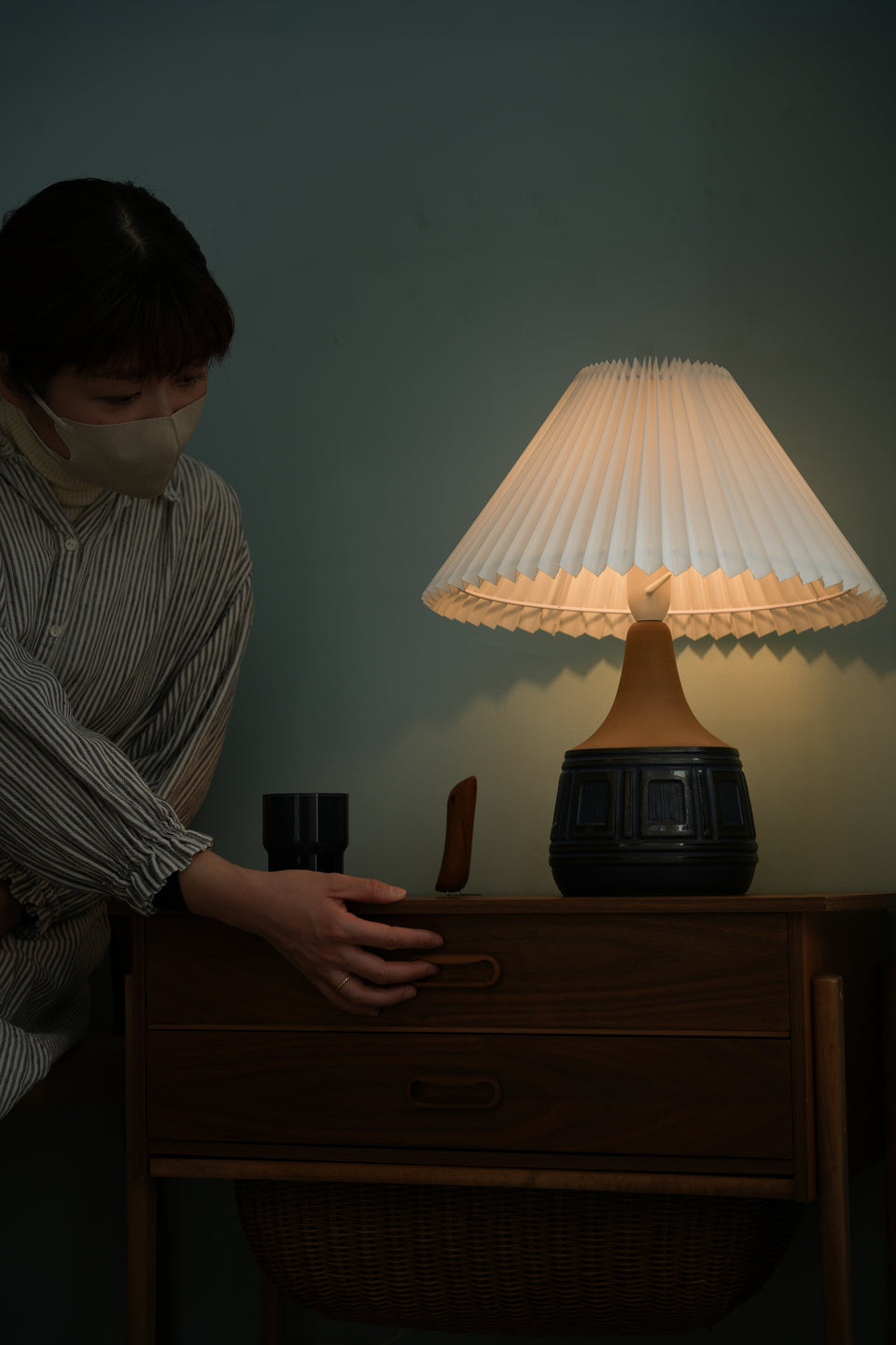 Danish Vintage Table Lamp Niels Preben Larsen/デンマークヴィンテージ テーブルランプ 照明 北欧インテリア