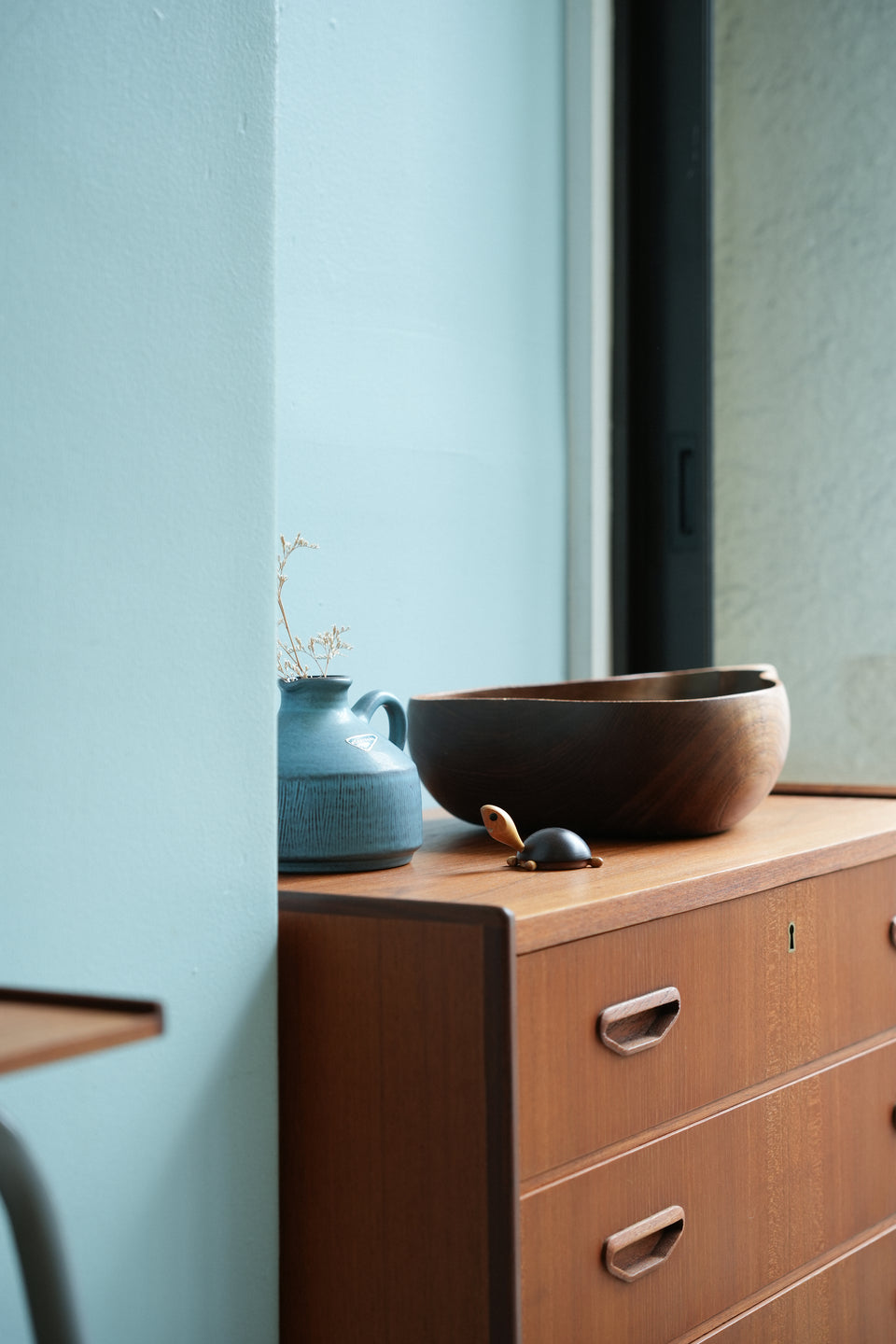Danish Vintage Johannesen Wooden Turtle/デンマークヴィンテージ カメのオブジェ 木製 北欧インテリア