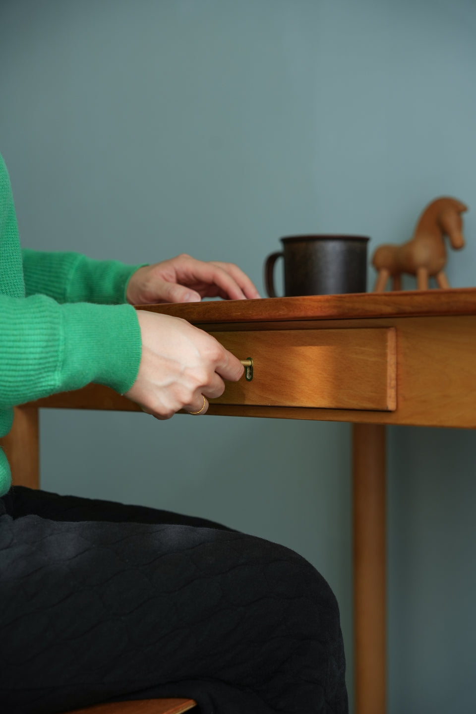 Danish Vintage Work Desk/デンマークヴィンテージ ワークデスク ダイニングテーブル 北欧家具