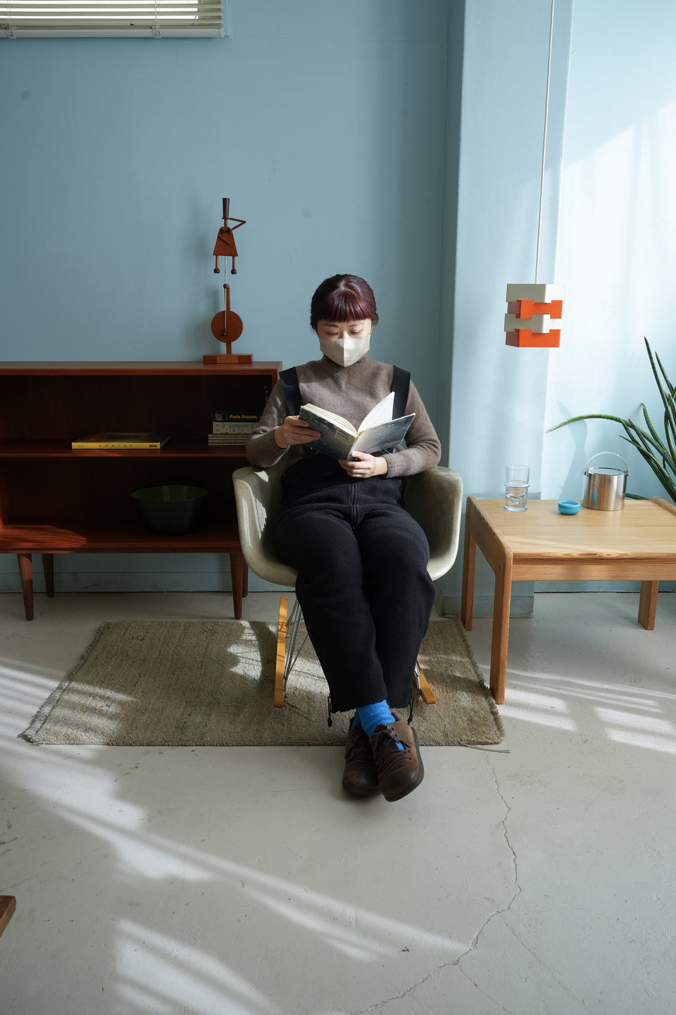 EAMES Arm Shell Chair with Rocker Base Herman Miller/ヴィンテージ ハーマンミラー イームズ アームシェルチェア ロッカーベース FRP RARチェア