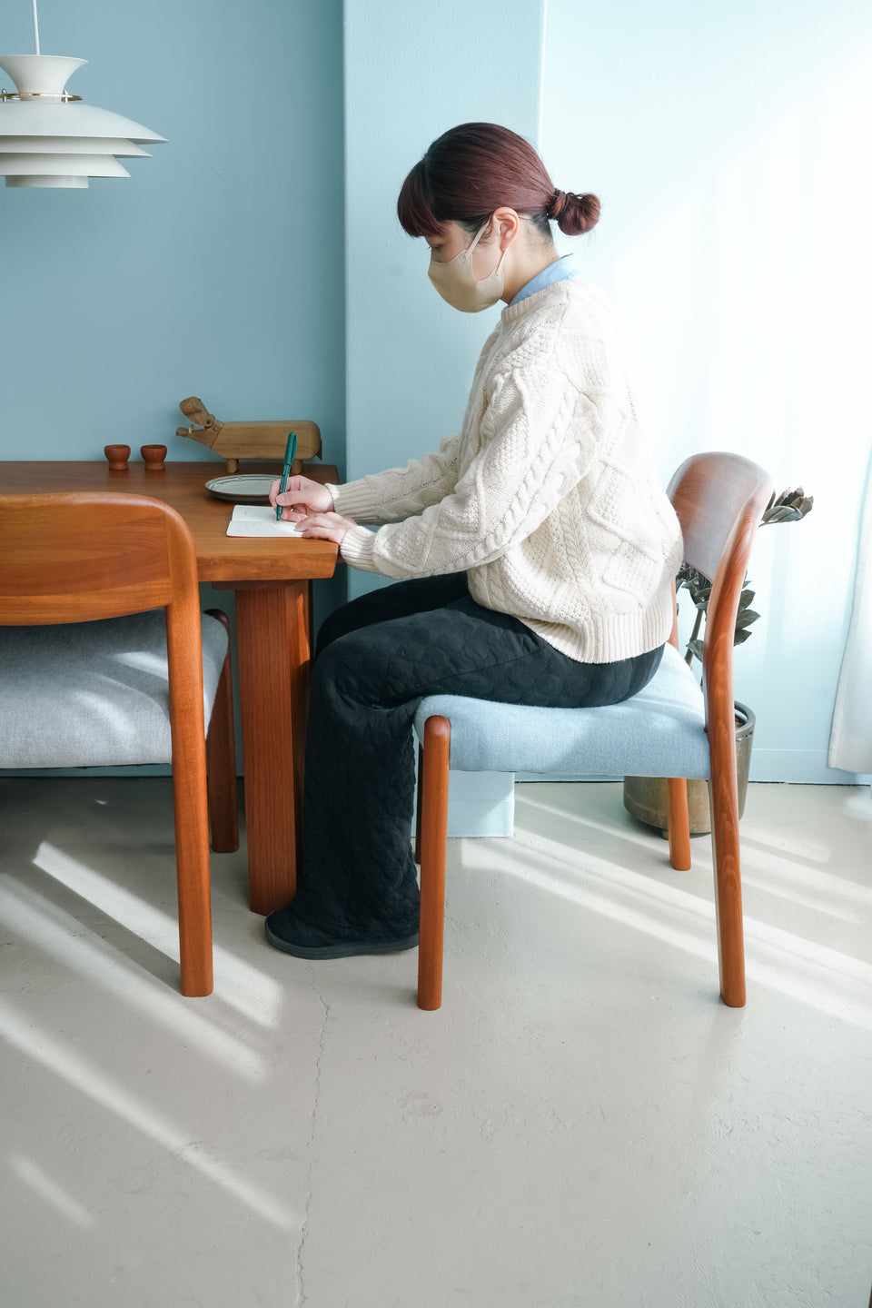 EMC Furniture A/S Teak Dining Chair/デンマークヴィンテージ ダイニングチェア 椅子 チーク材 北欧家具