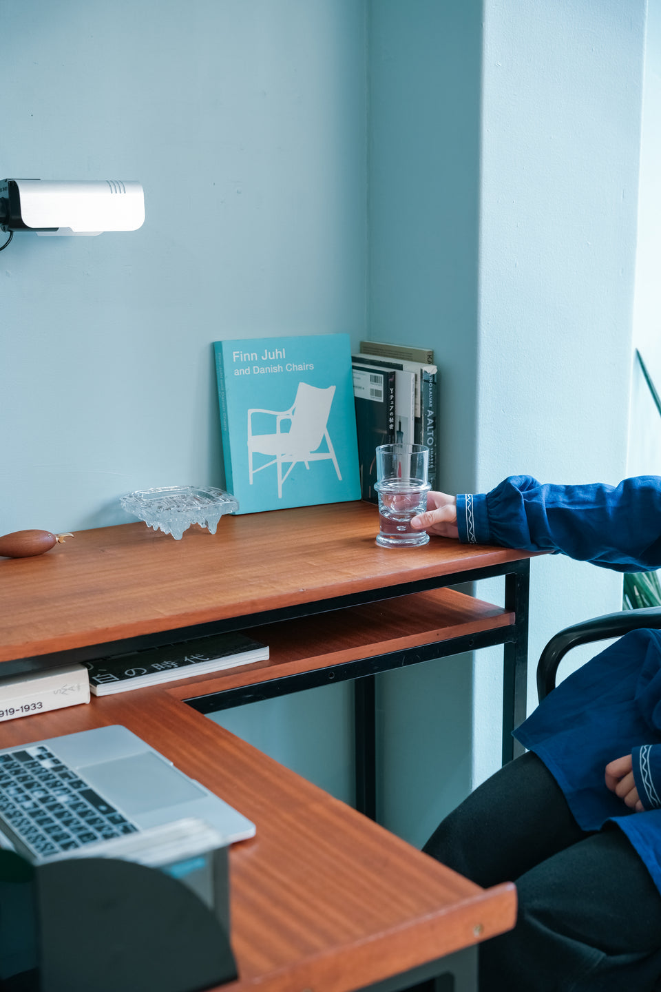 Euro Midcentry Vintage L-shape Desk/ヨーロッパヴィンテージ デスク ミッドセンチュリー