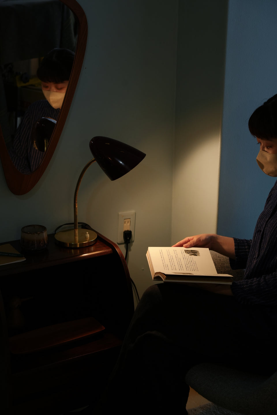 Euro Vintage Gooseneck Table Lamp/ヨーロッパヴィンテージ グースネックテーブルランプ