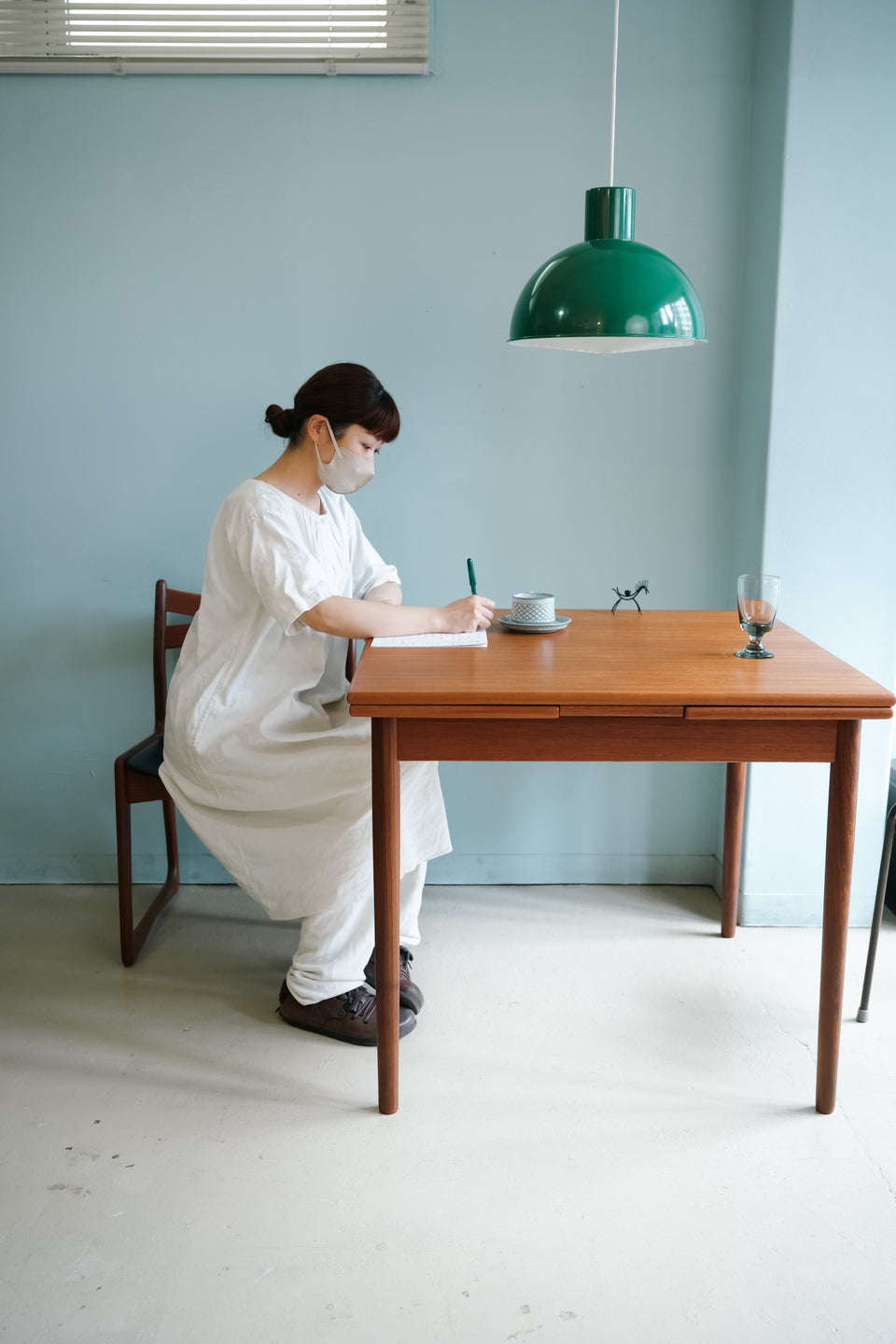Extension Square Dining Table Teak Danish Vintage/デンマークヴィンテージ エクステンション ダイニングテーブル