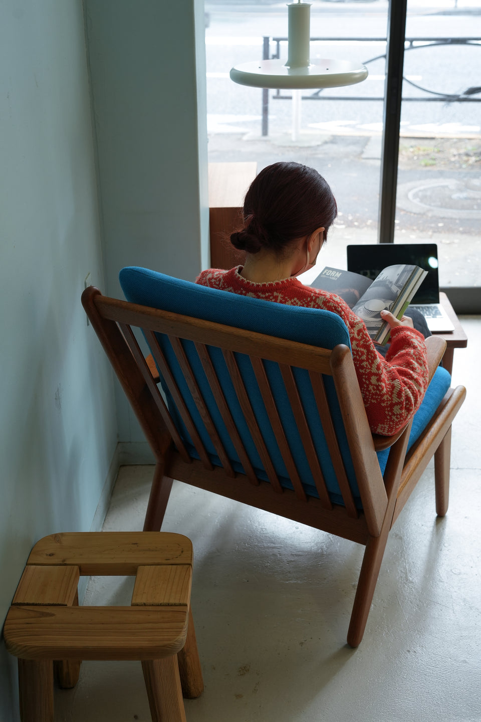 FDB Møbler Poul M. Volther Easy Chair J53/FDBモブラー ポール・M・ヴォルタ イージーチェア 1Pソファ オーク材 北欧家具