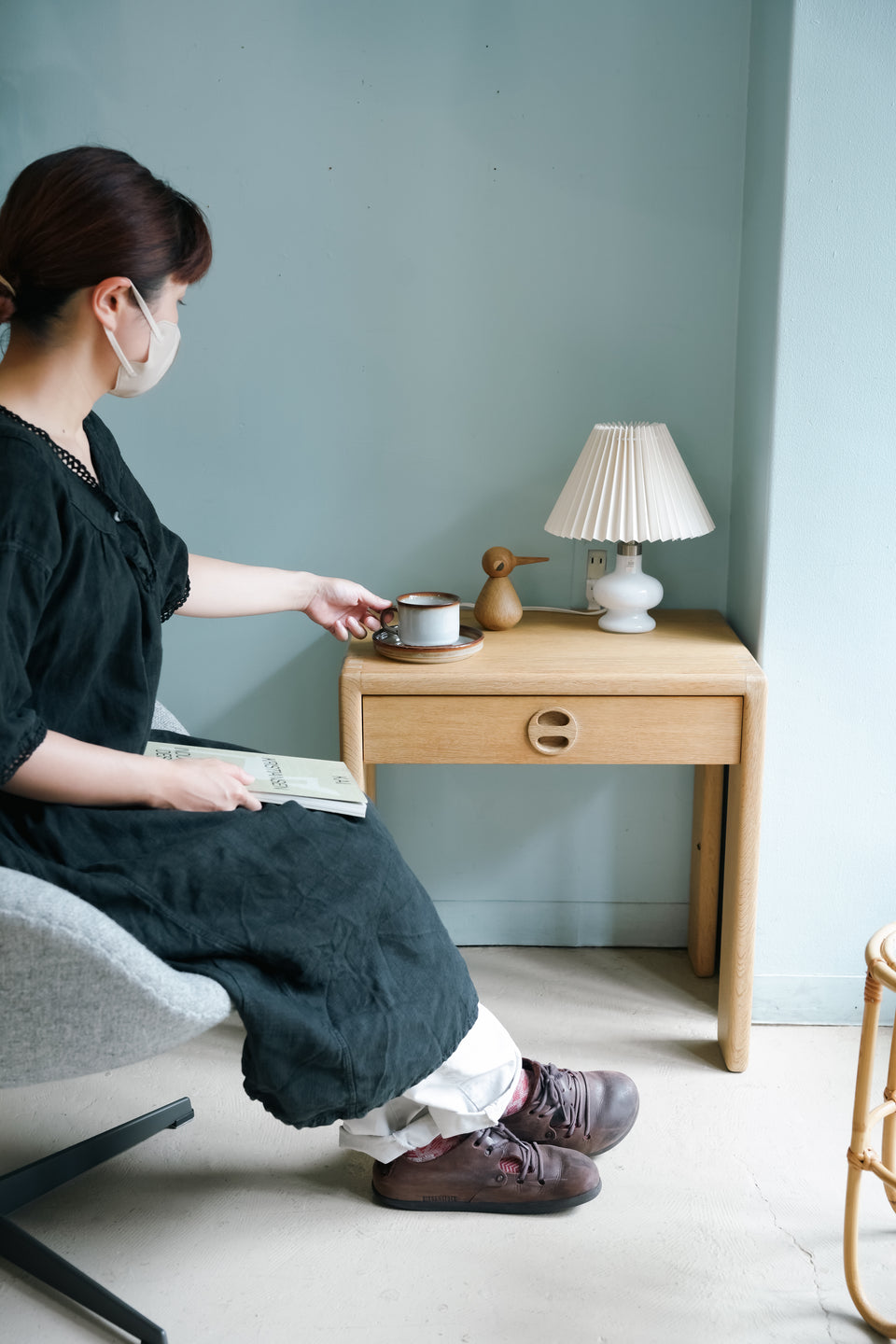 Finnish Vintage ASKO Esko Pajamies Bed Side Table/フィンランドヴィンテージ アスコ ベッドサイドテーブル エスコ・パヤミエス
