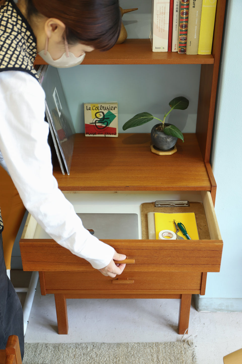 Swedish Vintage Open Shelf Bookcase/スウェーデンヴィンテージ オープンシェルフ ブックケース 北欧家具