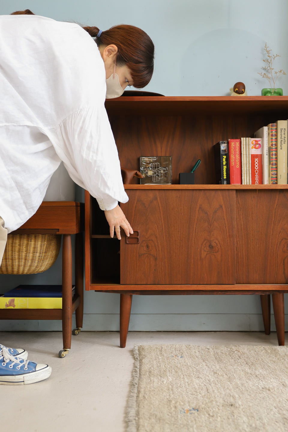 Danish Vintage Sejling Skabe Cabinet Shelf/デンマークヴィンテージ キャビネットシェルフ 北欧家具