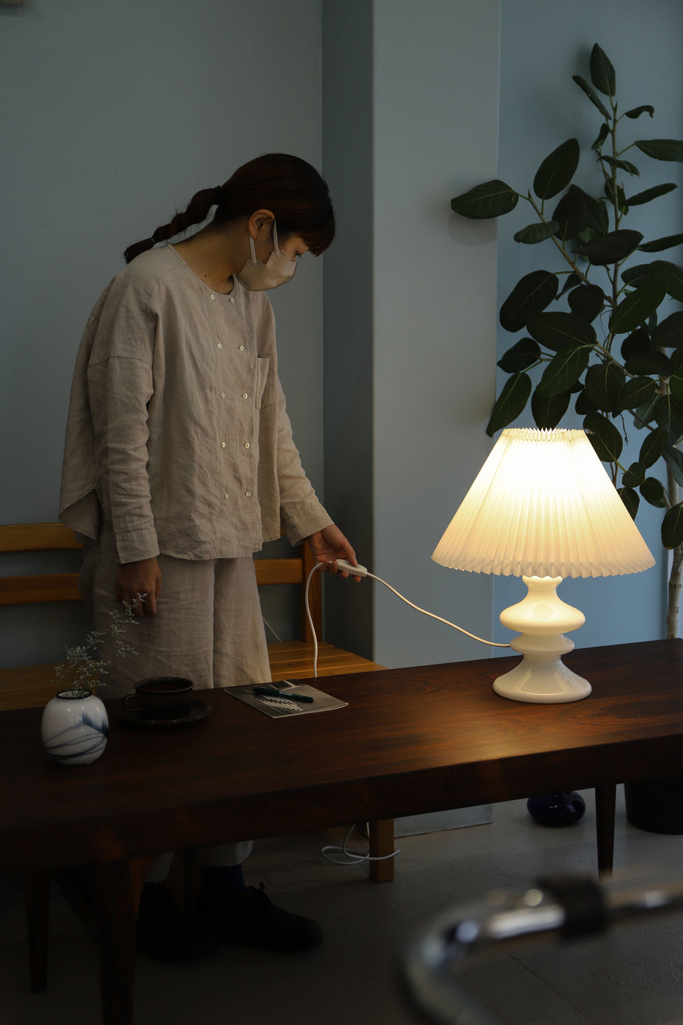 Holmegaard Table Lamp MARY Per Lutken/ホルムガード テーブルランプ マリー ペル・ルッケン 間接照明 デンマーク 北欧インテリア