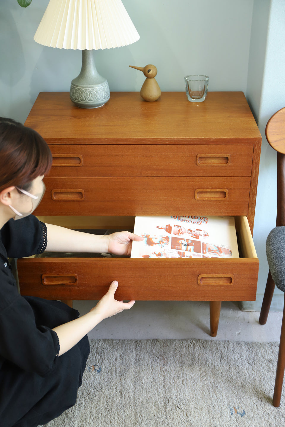 Danish Vintage Hundevad&Co. 4drawer Chest/デンマークヴィンテージ 4段チェスト 北欧家具