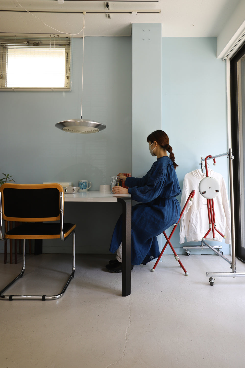 Vintage Folding Stick Chair Ivan Loss Design/ヴィンテージ ステッキチェア 折りたたみ椅子 ポストモダン