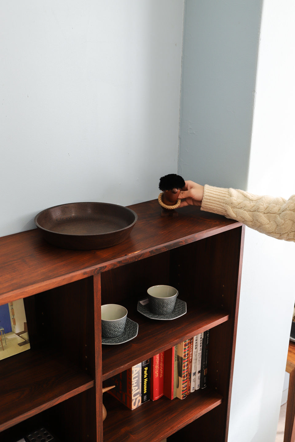 Rosewood Bookcase Shelf Danish Vintage/デンマークヴィンテージ ブックケース ローズウッド 本棚 北欧家具