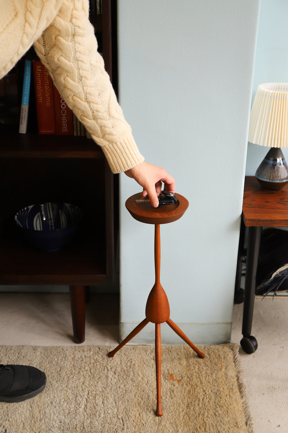 Teakwood Plant Stand Danish Vintage/デンマークヴィンテージ プラントスタンド チーク材 北欧インテリア