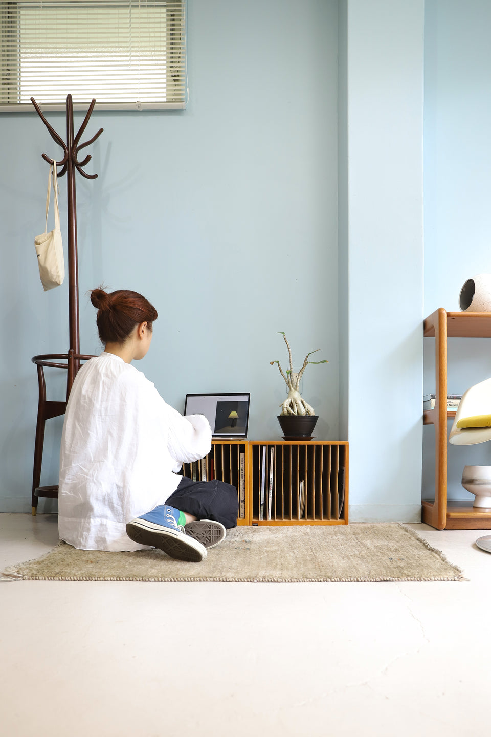 Japanese Vintage UCHIDA YOKO Wooden Document Case Box/ジャパンヴィンテージ 内田洋行 書類ケース ボックス レトロモダン