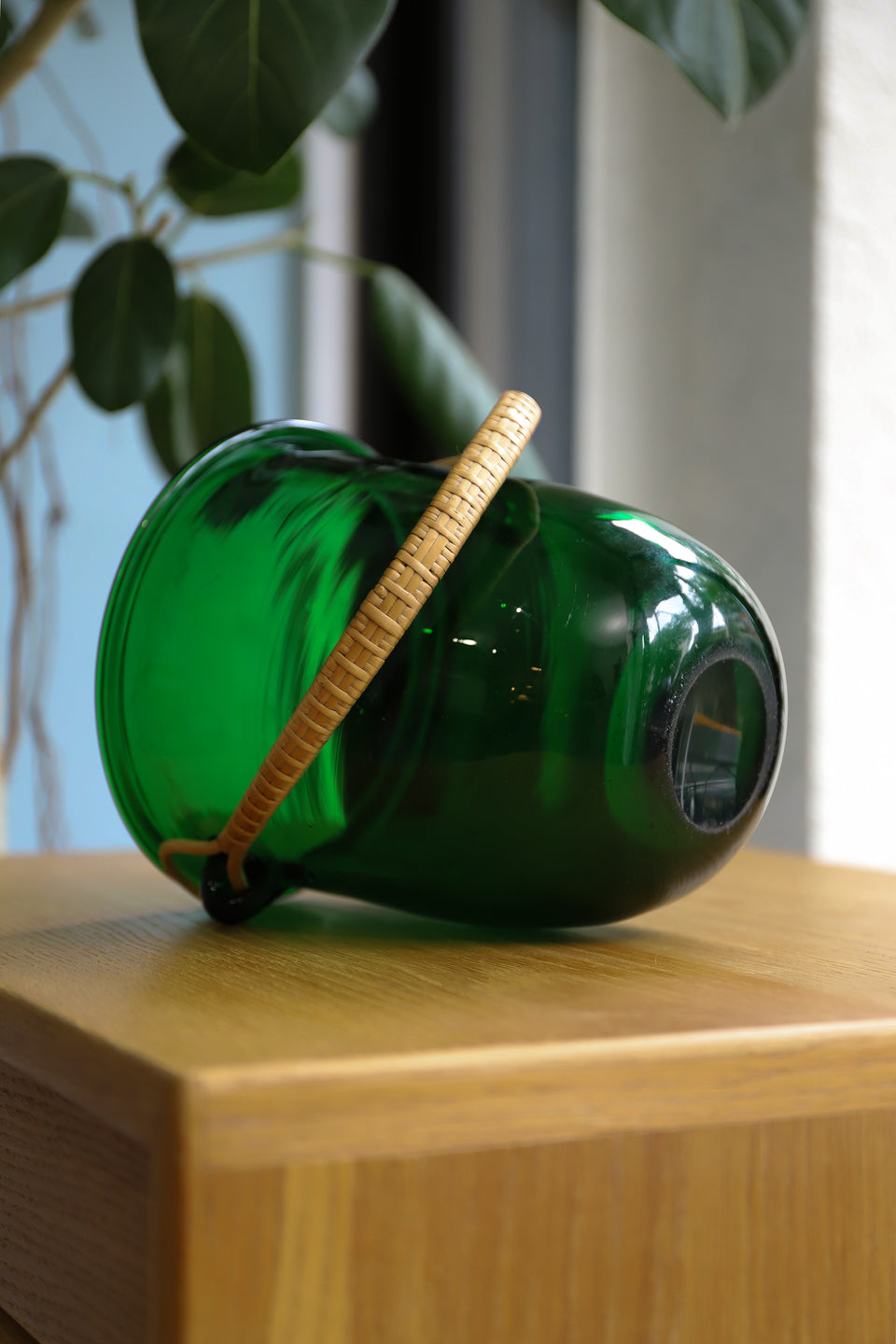 Danish Vintage Holmegaard Glass Ice Bucket/ホルムガード ガラス アイスバスケット デンマーク 北欧ヴィンテージ食器
